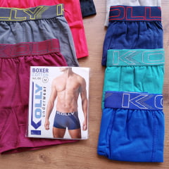 Cueca Box Adulto Algodão Kolly Original REF 050